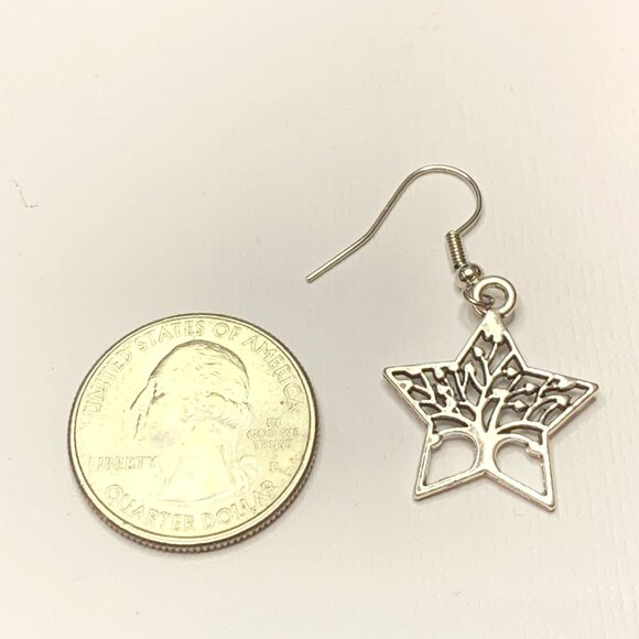 Celtic Earring, Tree of Life Earring, Star Earring, Boho Earring, Gift Idea - Picture 5 of 5
